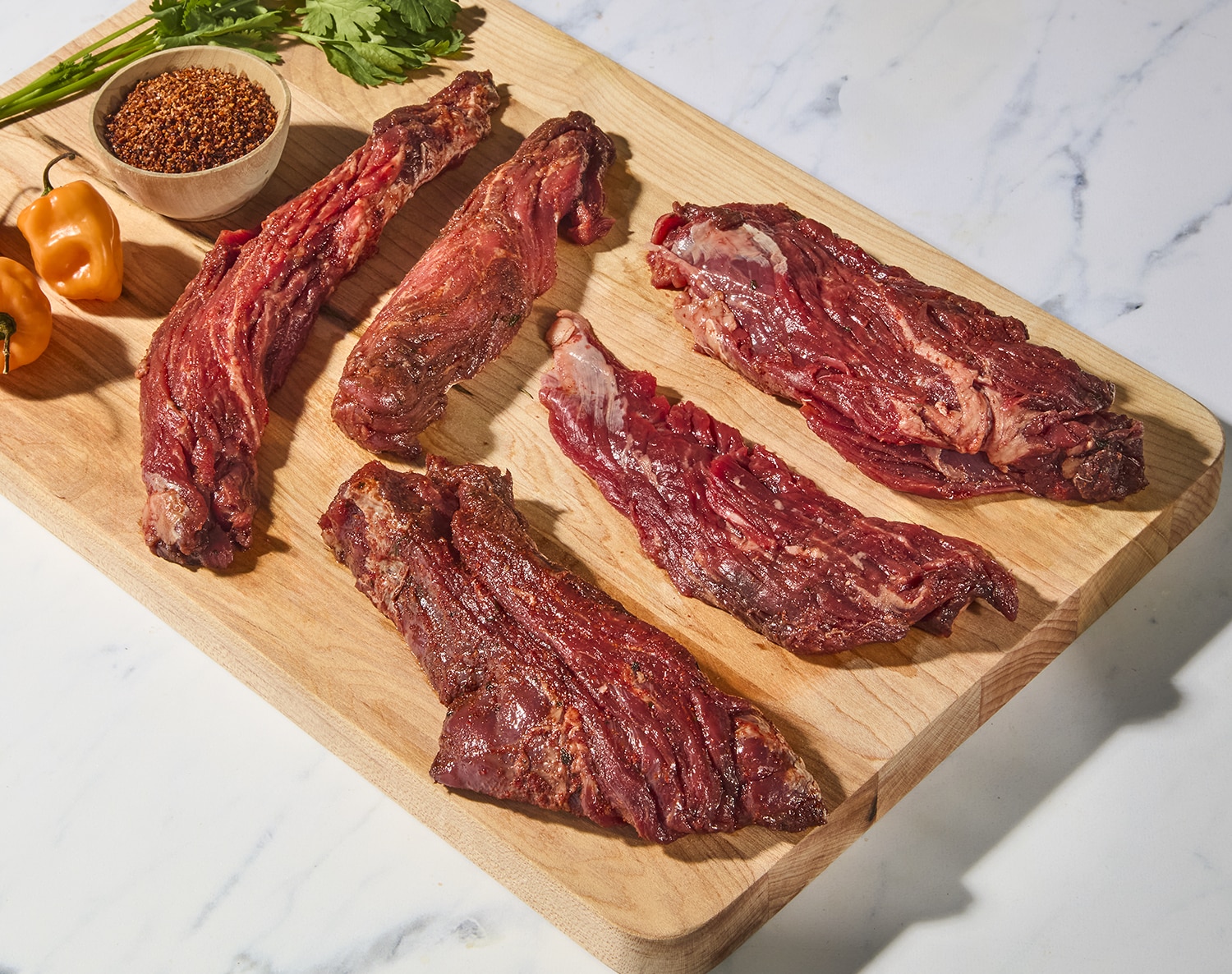 Beef Carne Asada, Raised w/o Antibiotics, Uncooked, image 2 of 2 slides